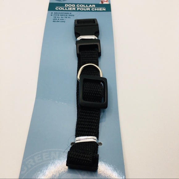 DOG COLLAR BLACK SZ Small GREAT FOR WALKS! - Picture 4 of 10